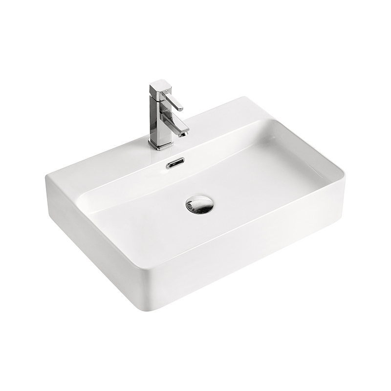 Lavoar pe blat Fluminia, Hermes-60, 60 x 42 cm, alb