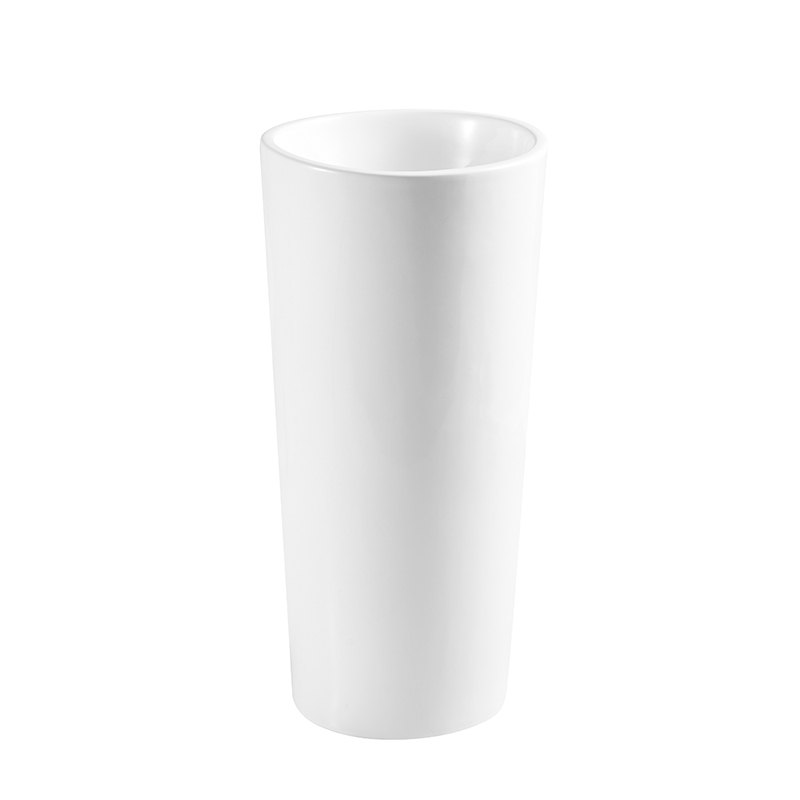 Lavoar stativ, Fluminia, Athos, rotund, 40 cm, alb