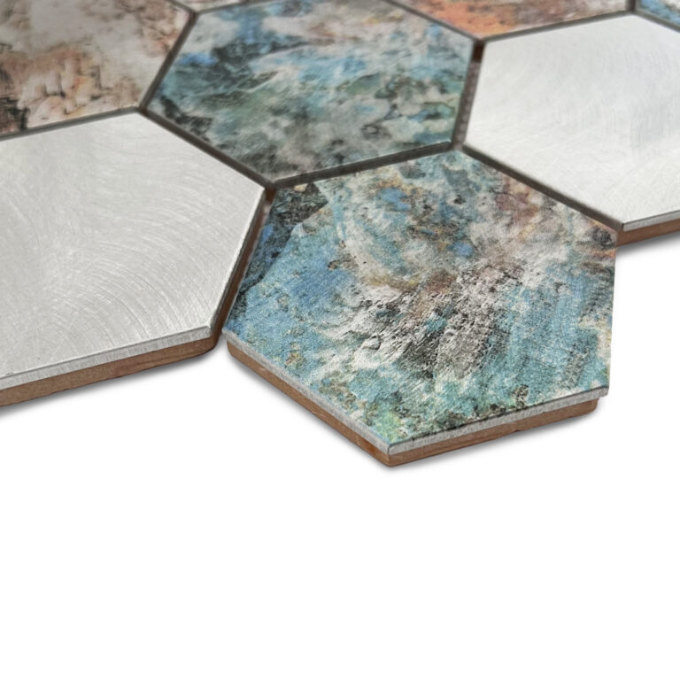 Mozaic Allumi Hexagon Patina 73, Dunin