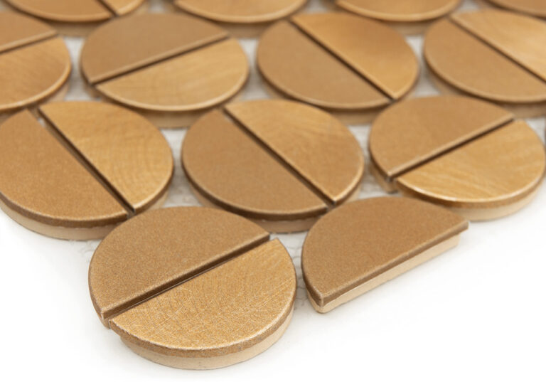 Mozaic Allumi Tabs Brass Gold, Dunin
