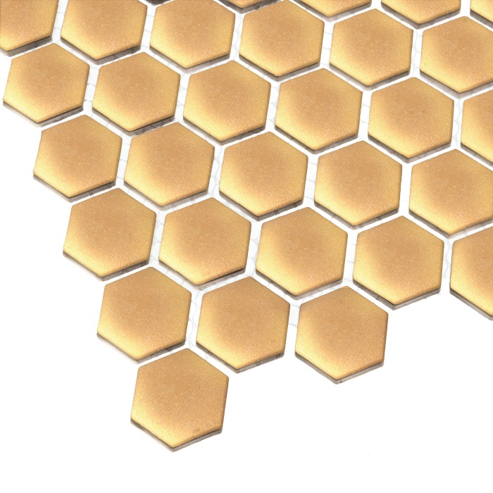 Mozaic Mini Hexagon Gold matt, Dunin