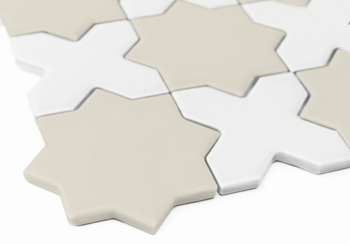 Mozaic Star&Cross Cotton Mix matt, Dunin