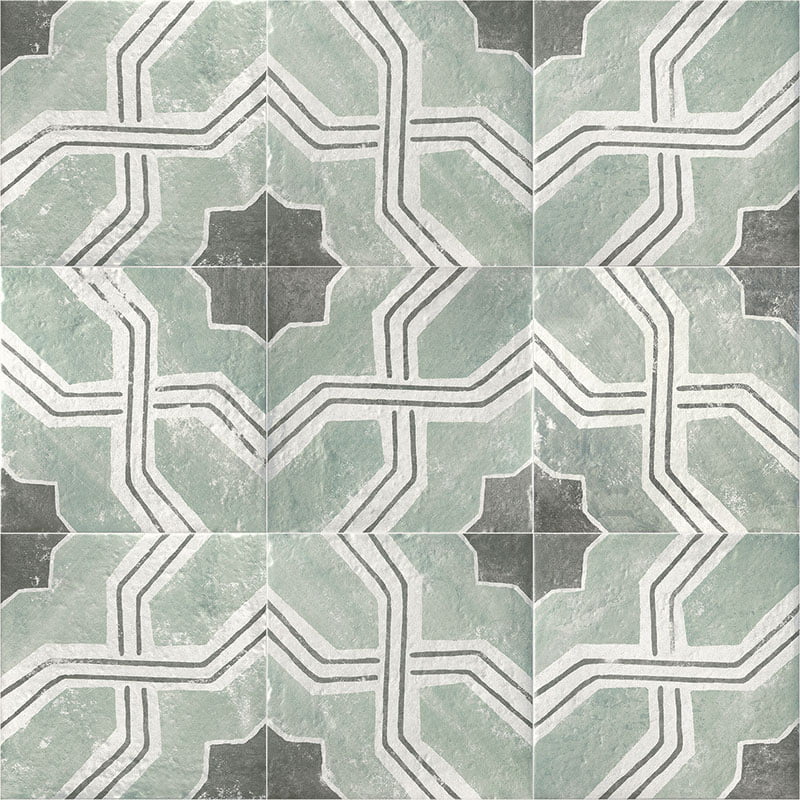 Gresie Carino Deco Iberia, 20 x 20, Mainzu, Mat