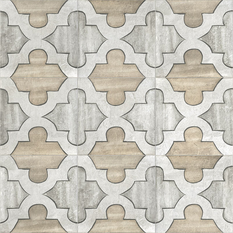 Gresie Carino Deco Picos, 20 x 20, Mainzu, Mat