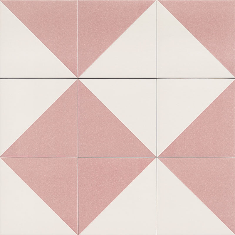 Gresie Fired Middle Pink, 20 x 20, Mainzu, Mat