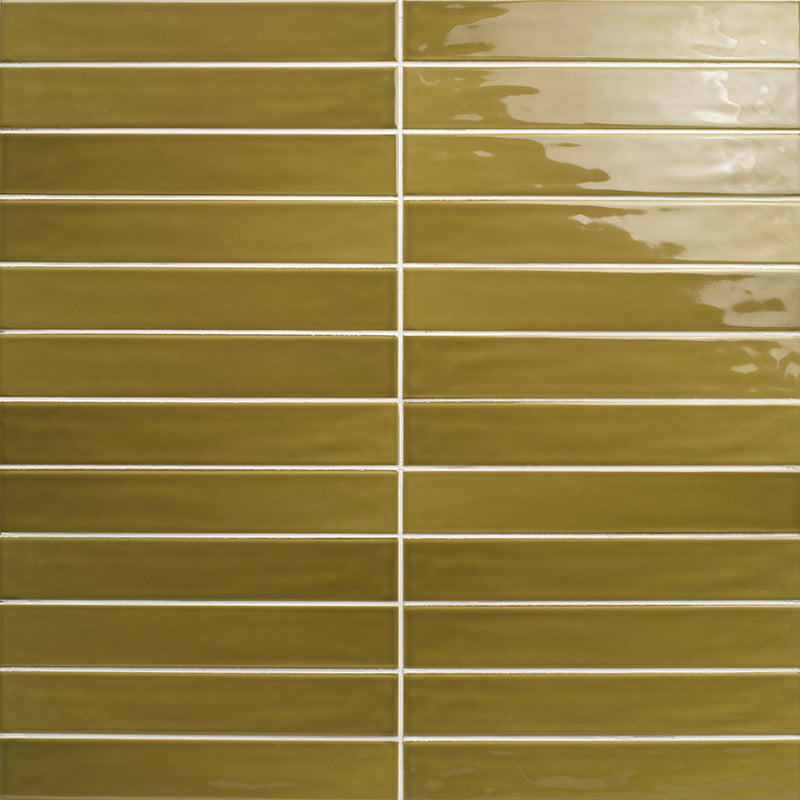 Faianta Sidney Olive, 5 x 30, Mainzu, Lucios