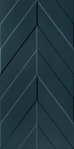 Faianta 4D Chevron deep blue, Marca Corona, 40 x 80