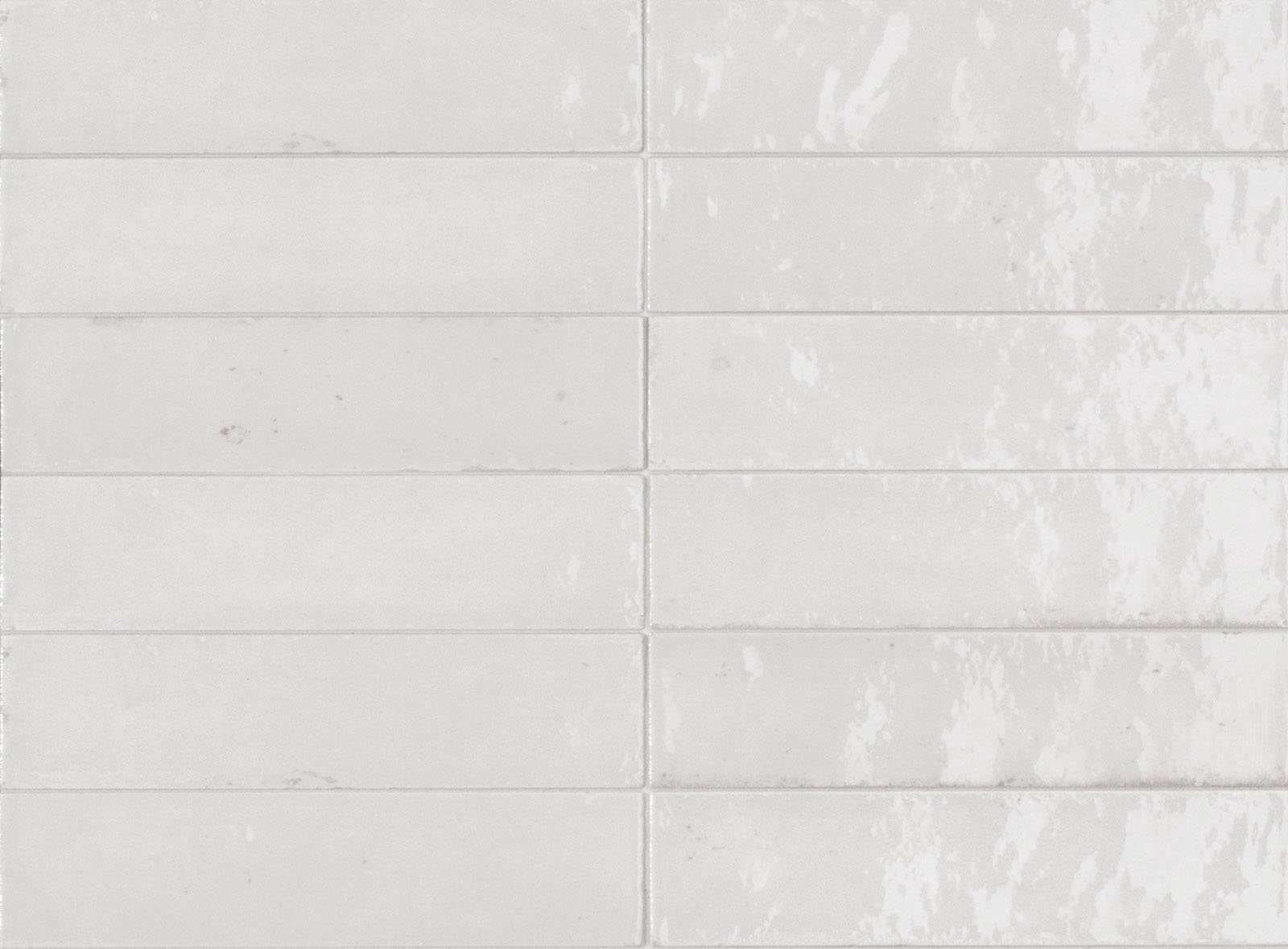 Faianta Lume White Lux, 6 x 24, Lucios