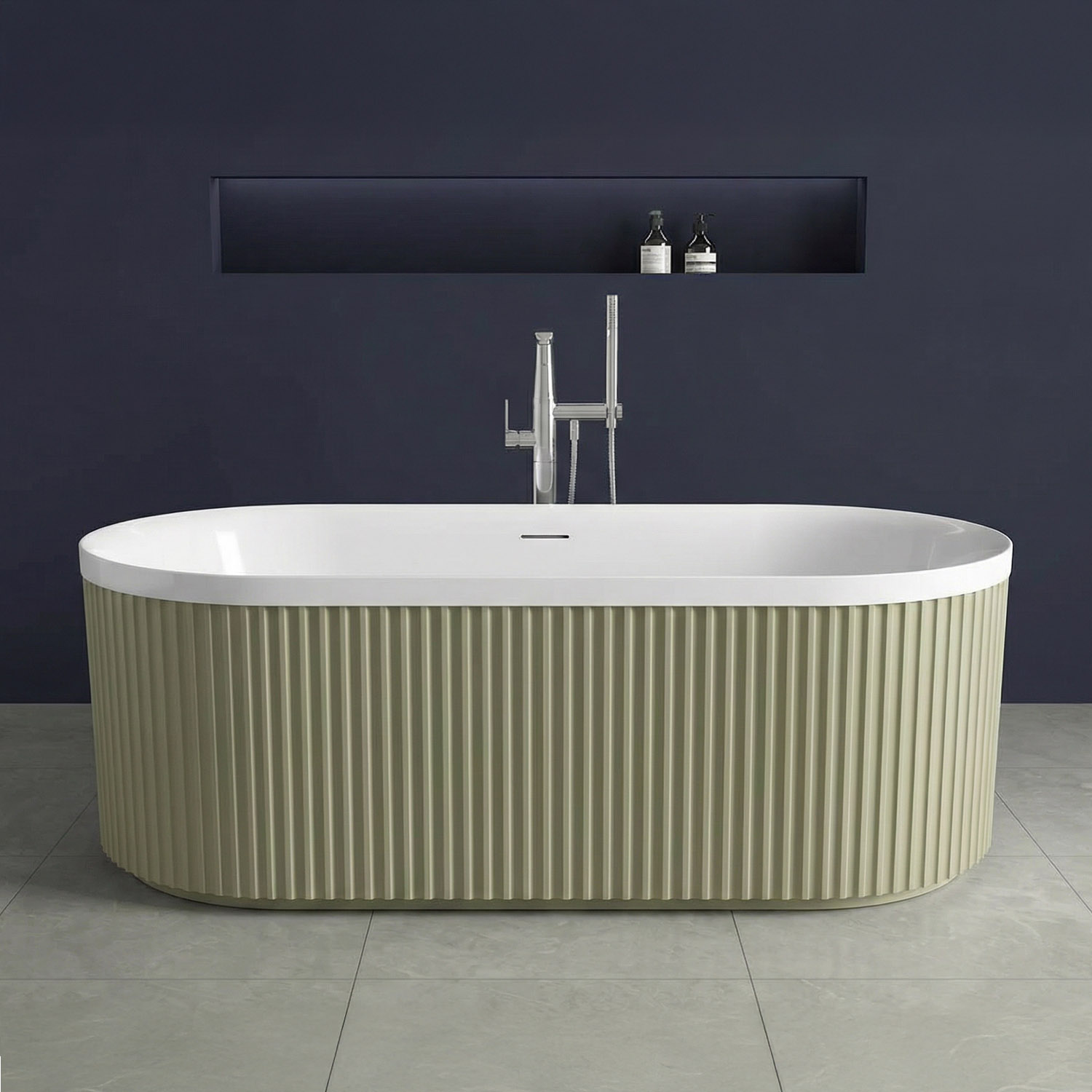 Cada freestanding Pireas 150, Wellis, verde bambus