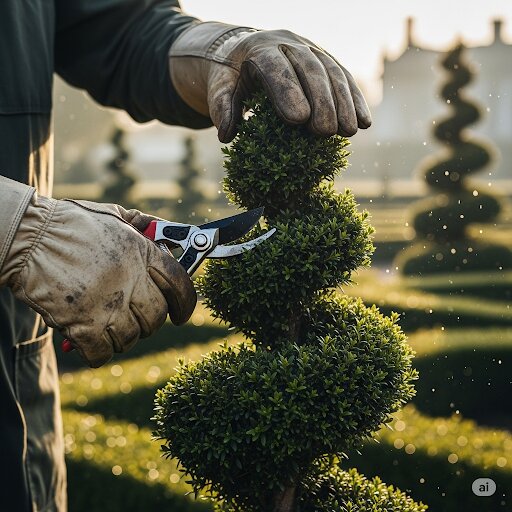 Servicii tuns plante ornamentale