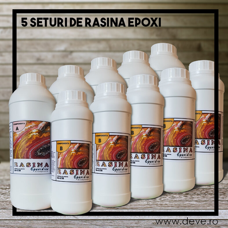 Rasina Epoxidica de Laminare RL1941 - OFERTA 5 SETURI DE RASINA EPOXI