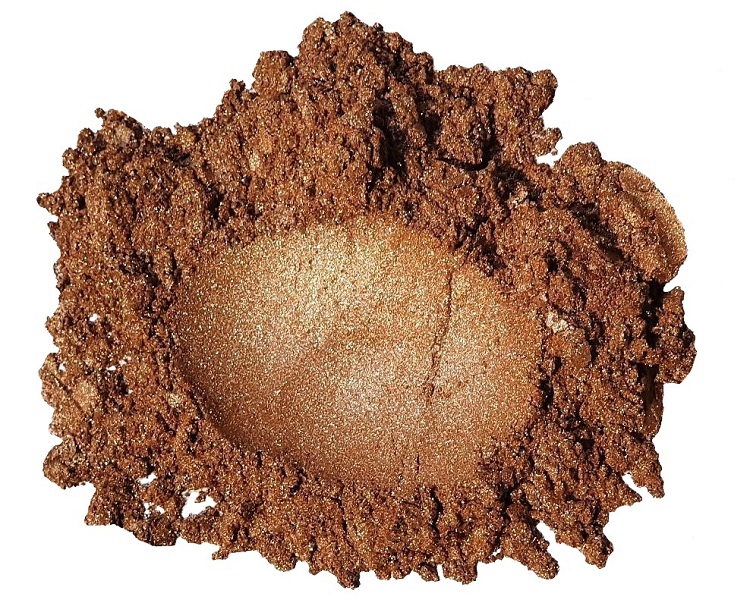 PIGMENT PERLESCENT - PUDRA DE MICA FINE BRONZE 35GR