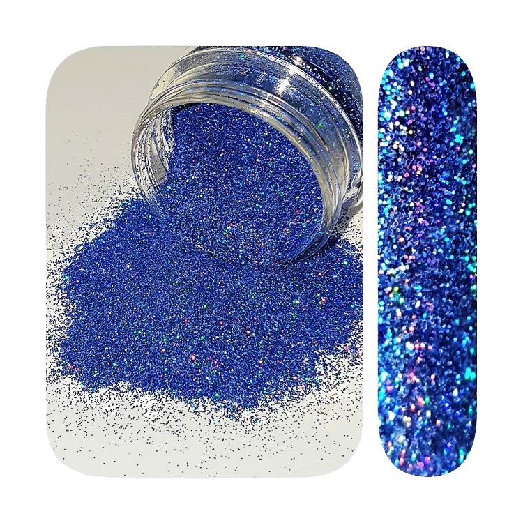 GLITTER HOLOGRAPHIC CARIBEAN BLUE - CARIBEAN BLUE 59GR