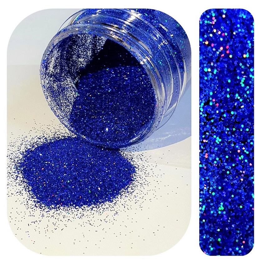 GLITTER HOLOGRAPHIC SENSATION DARK BLUE - DARK BLUE 50 GR