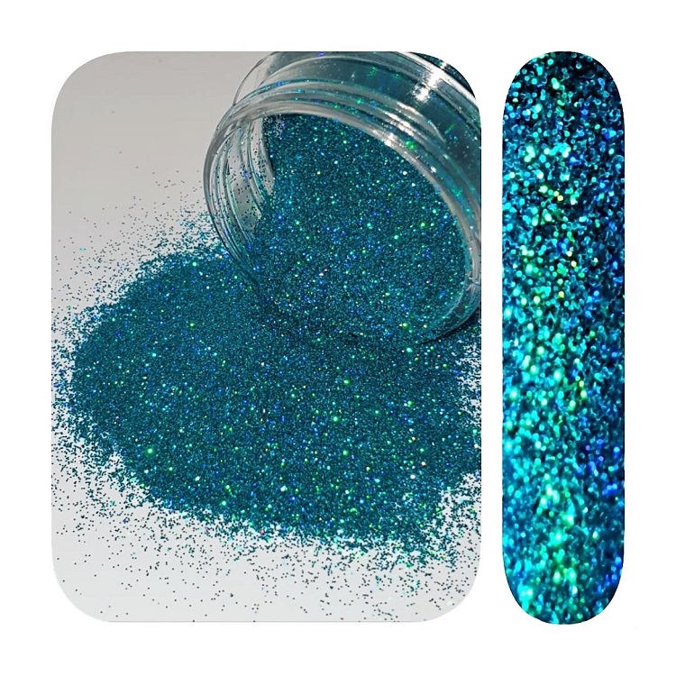 GLITTER HOLOGRAPHIC SENSATION - LAGUNA TURQOISE 50 GR