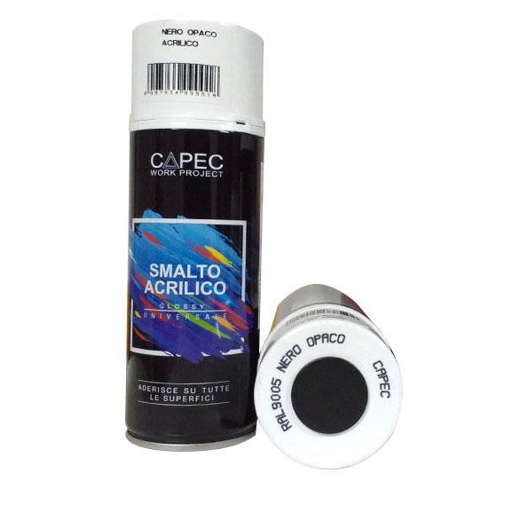 VOPSEA SPRAY ACRILIC MAT - NEGRU 400 ML