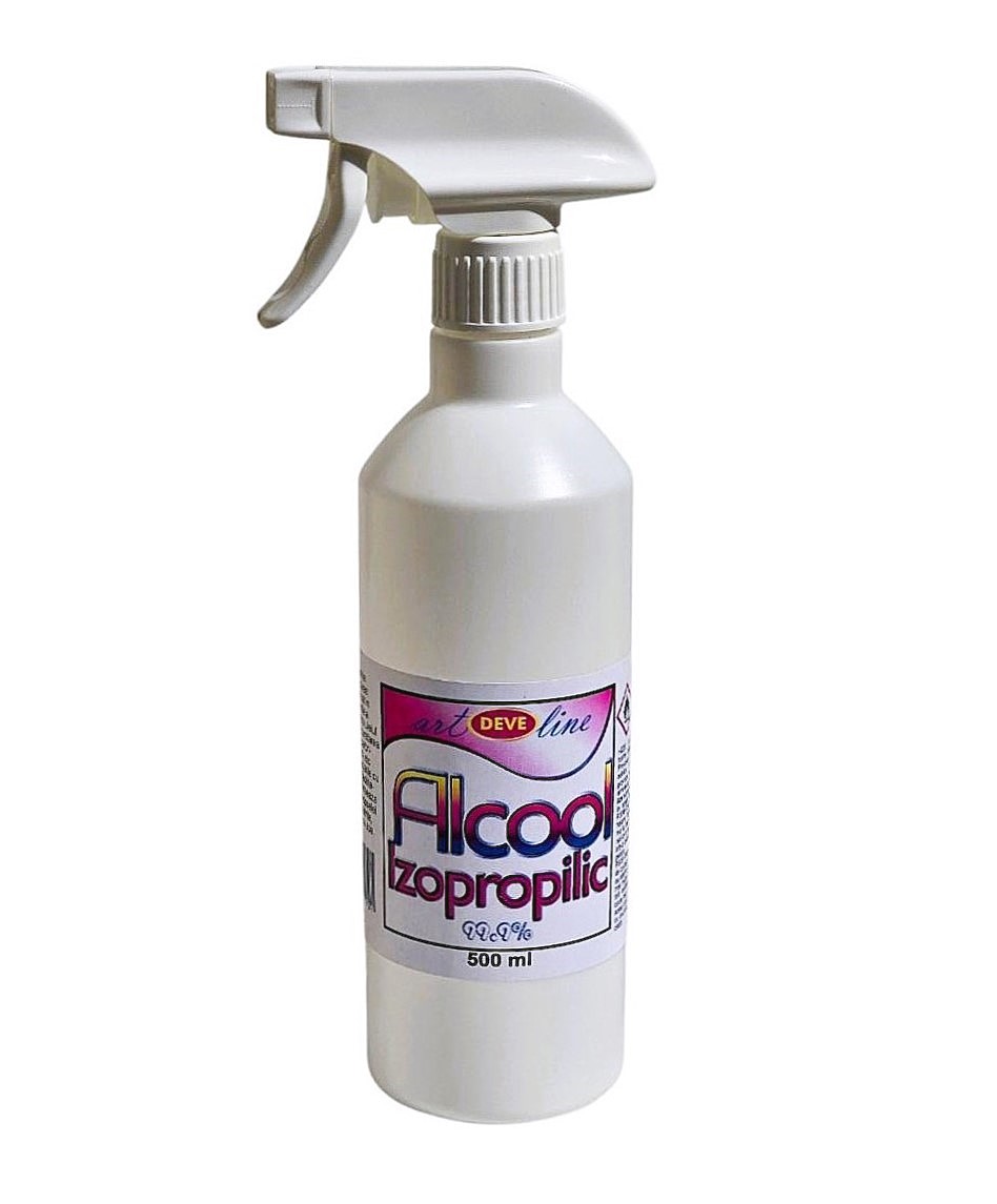 ALCOOL IZOPROPILIC 99.9% - ALCOOL IZOPROPILIC 99.9% - 500ML SPRAYER