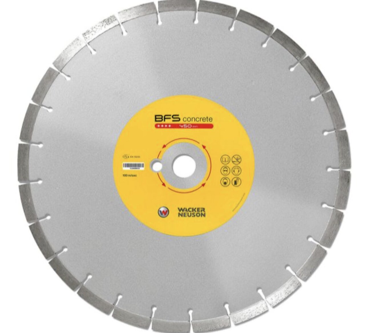 Disc 450 mm taiere  beton ( nu contează ce este in beton )