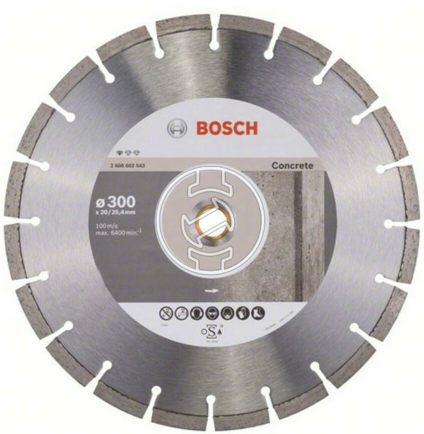 Disc 300 mm pentru beton asfalt