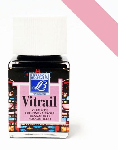 CULORI VITRALIU LEFRANC&BOURGEOIS - CULORI VITRALIU OLD PINK 50 ML