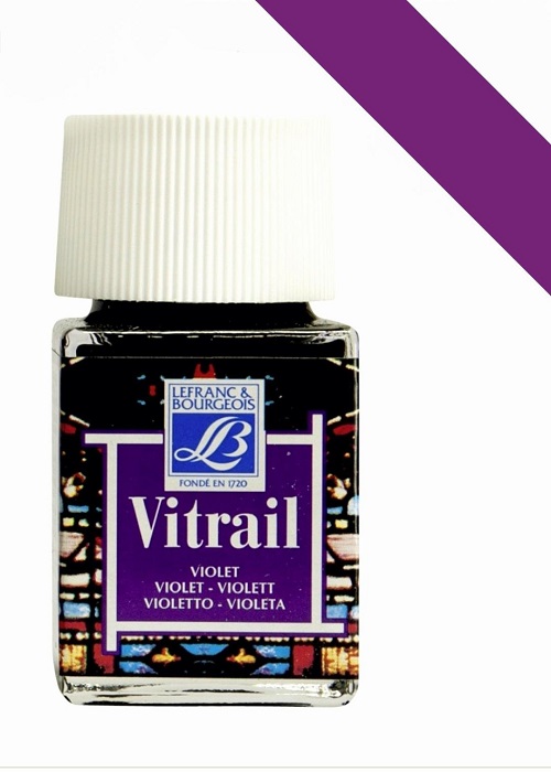 CULORI VITRALIU LEFRANC&BOURGEOIS - CULORI VITRALIU VIOLET 50 ML