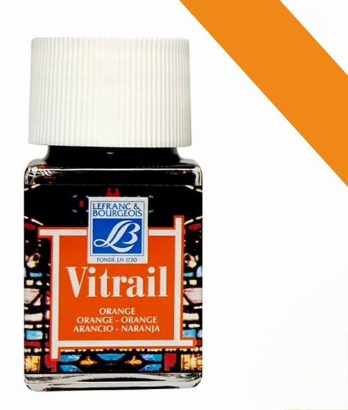 CULORI VITRALIU LEFRANC&BOURGEOIS - CULORI VITRALIU ORANGE 50 ML