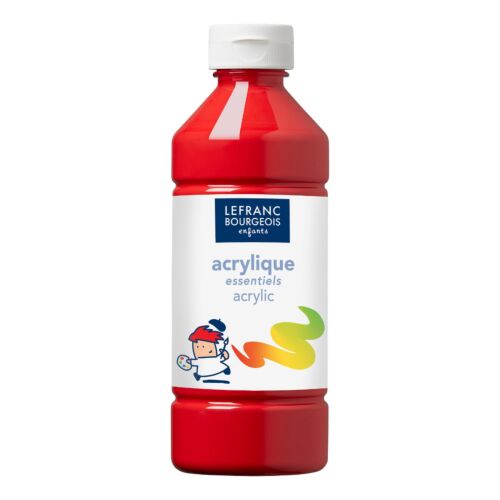CULORI ACRILICE 500 ML LEFRANC & BOURGEOIS - ROSU PRIMAR 500 ML