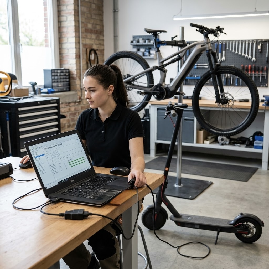 Diagnoză bicicleta/trotineta electrica