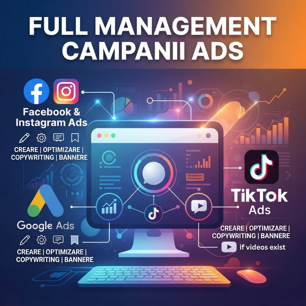 Full management campanii Ads